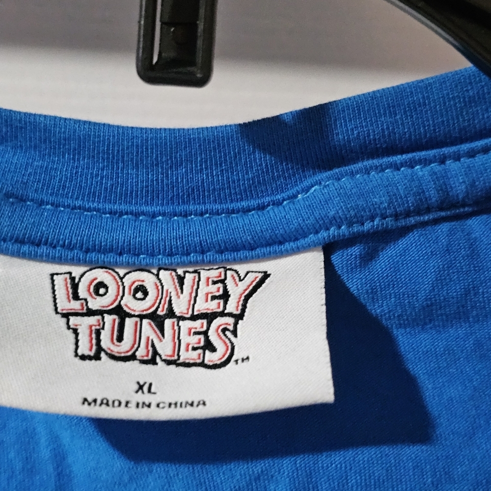 Looney Toon J'Adore Shirt Blue Size XL - Picture 3 of 9